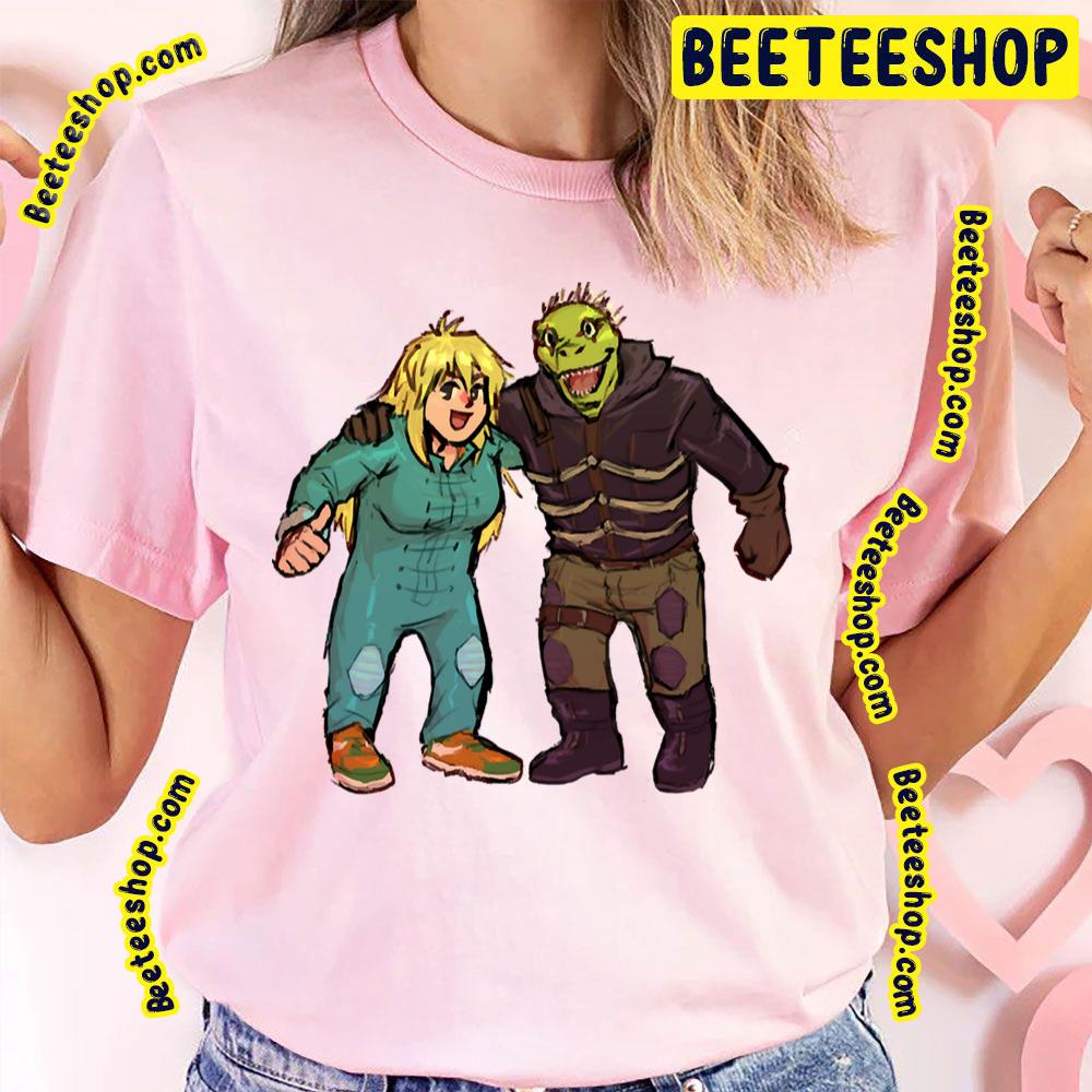 Nikaido And Caiman Dorohedoro Trending Unisex T-Shirt Nikaido And Caiman Dorohedoro Trending Unisex T-Shirt