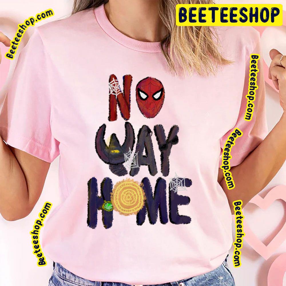 No Way Home Logo Spiderverse Movie Trending Unisex T-Shirt No Way Home Logo Spiderverse Movie Trending Unisex T-Shirt