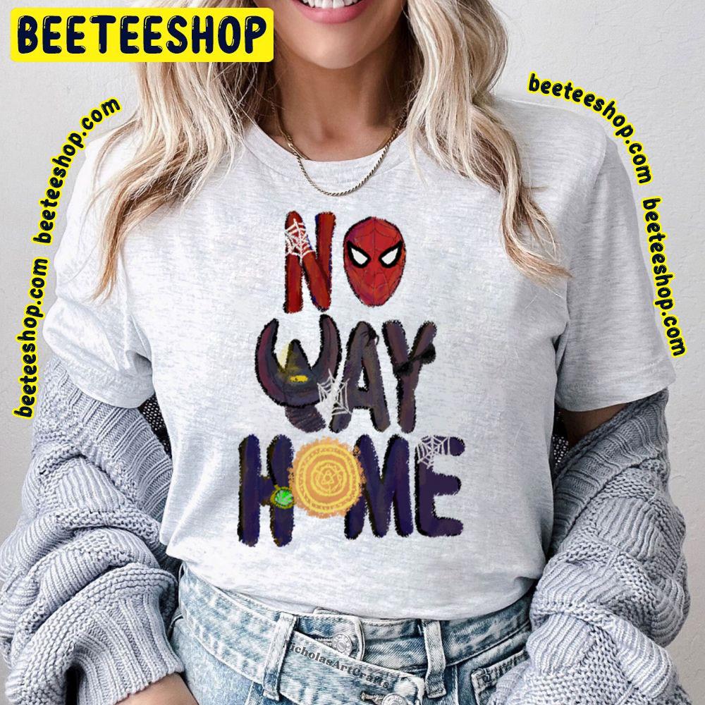 No Way Home Logo Spiderverse Movie Trending Unisex T-Shirt No Way Home Logo Spiderverse Movie Trending Unisex T-Shirt