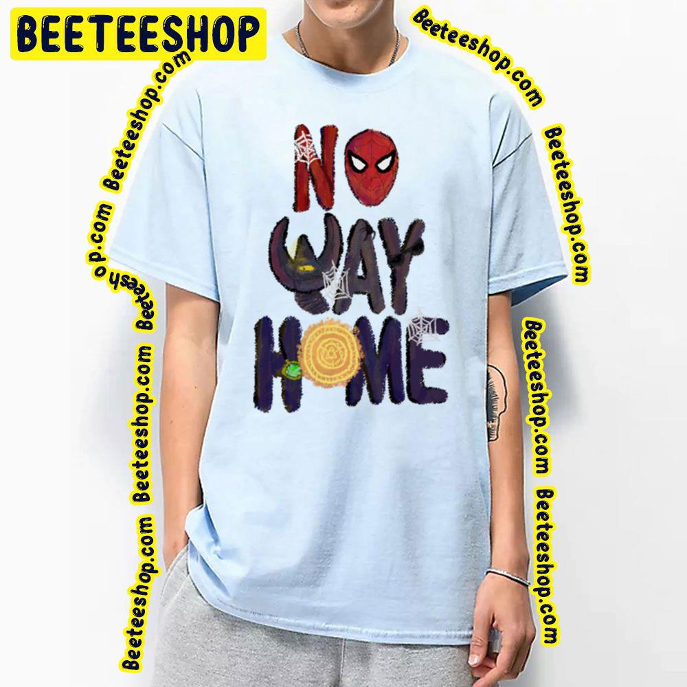 No Way Home Logo Spiderverse Movie Trending Unisex T-Shirt No Way Home Logo Spiderverse Movie Trending Unisex T-Shirt