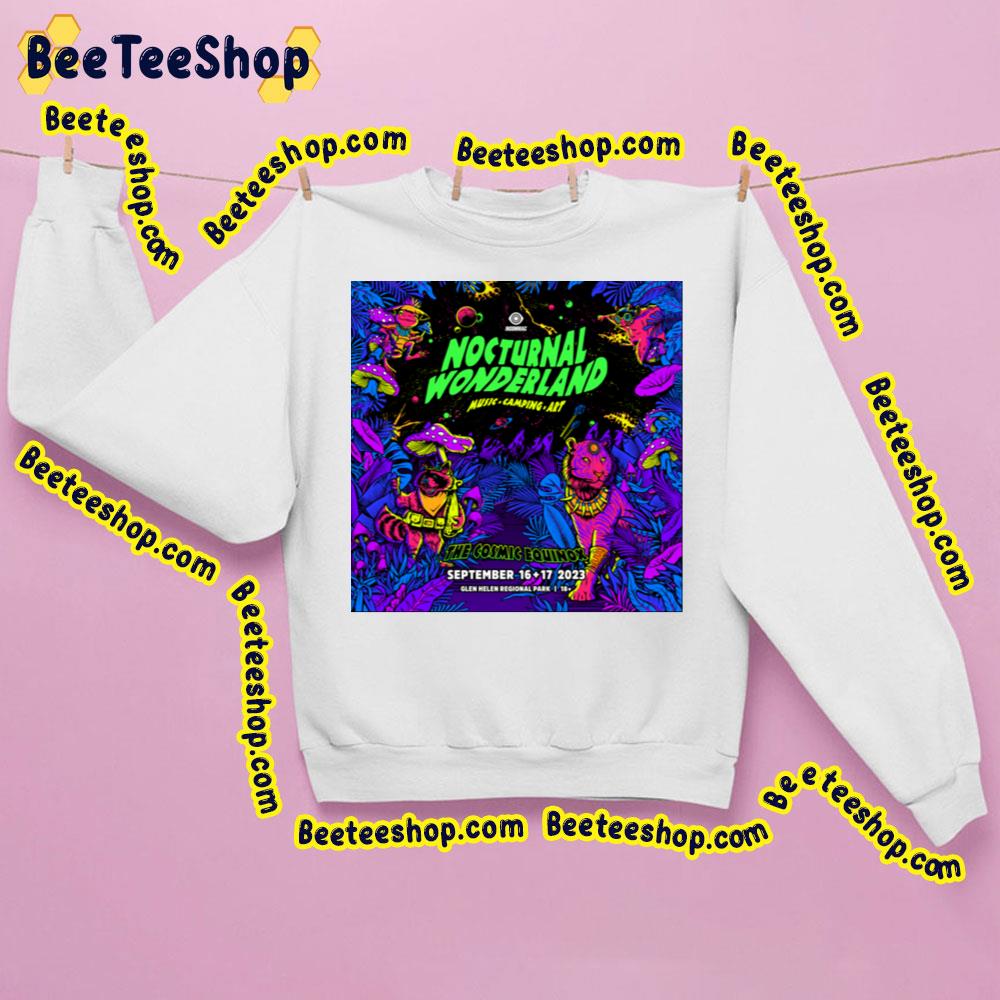 Nocturnal Wonderland 2023 Announce Trending Unisex Sweatshirt Nocturnal Wonderland 2023 Announce Trending Unisex Sweatshirt
