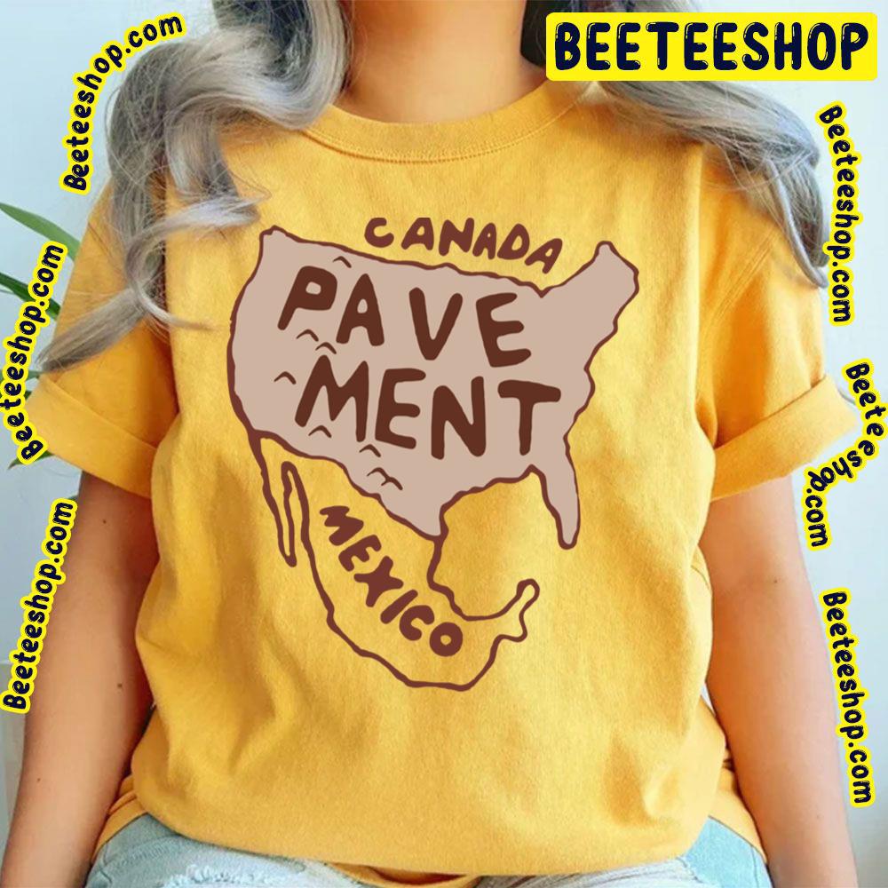North America Pavement Trending Unisex T-Shirt North America Pavement Trending Unisex T-Shirt