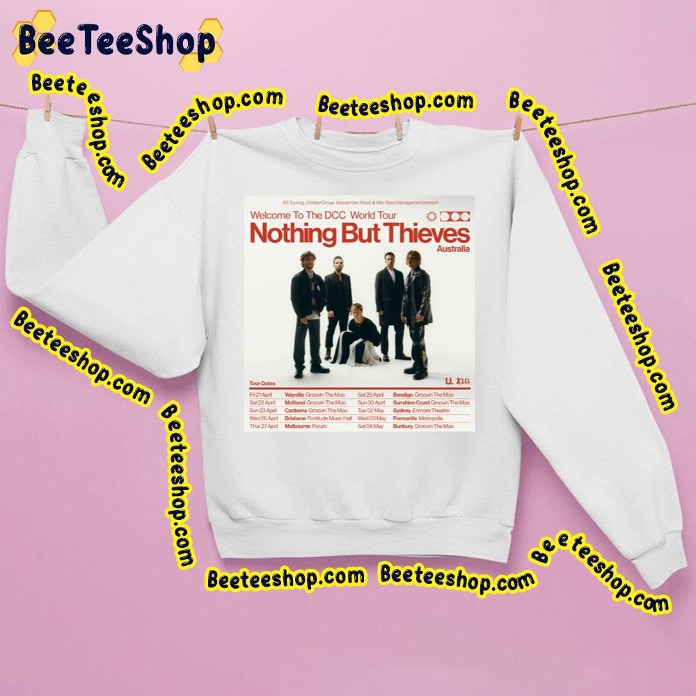 Nothing But Thieves Au 2023 Trending Unisex T-Shirt Nothing But Thieves Au 2023 Trending Unisex T-Shirt