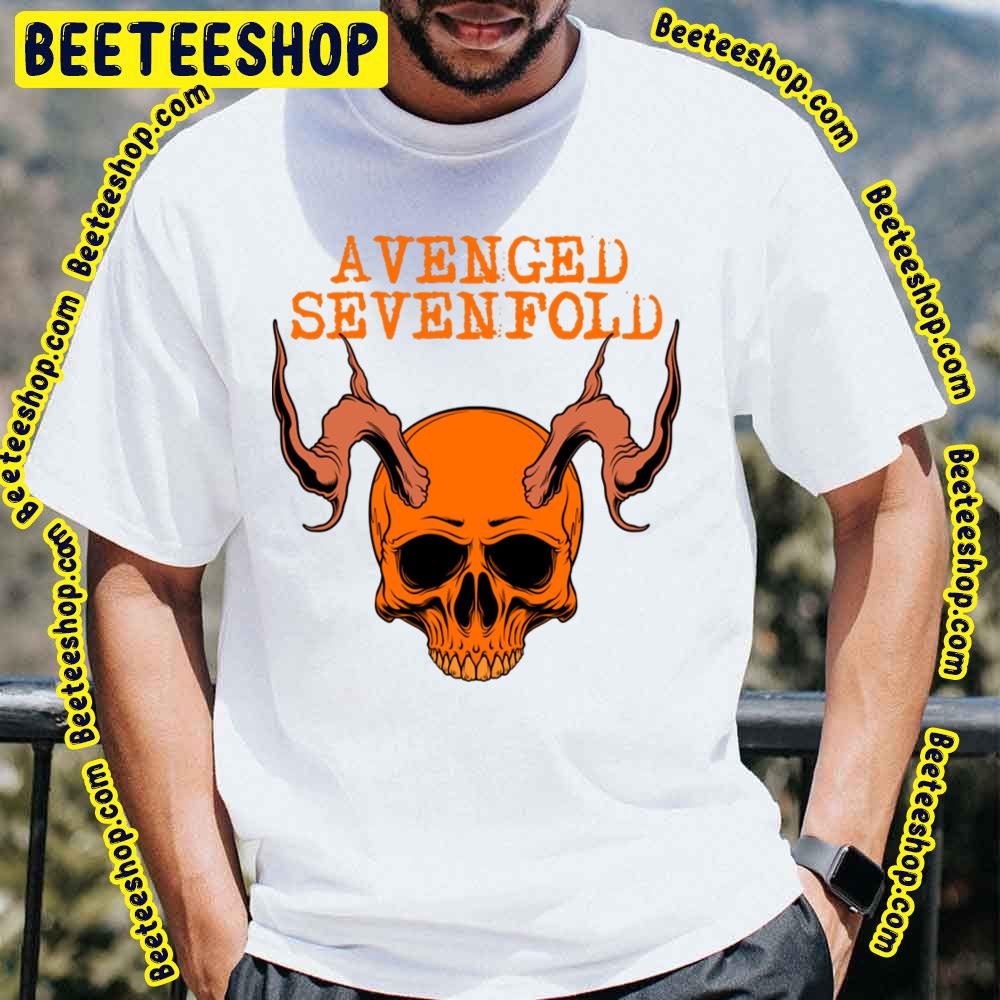 Orange Demon Skull Avenged Sevenfold Trending Unisex T-Shirt Orange Demon Skull Avenged Sevenfold Trending Unisex T-Shirt