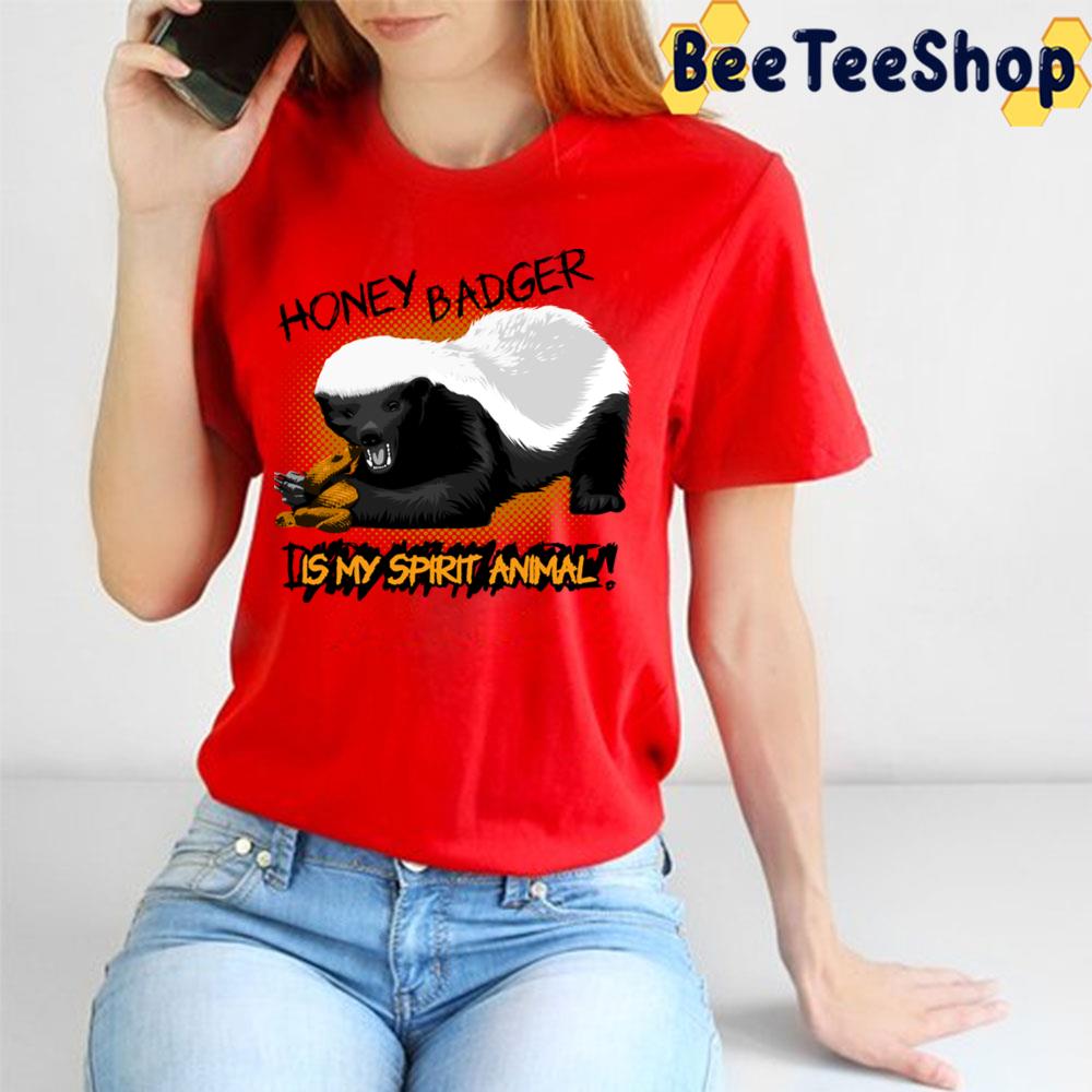 Orange Meme Honey Badger Trending Unisex T-Shirt Orange Meme Honey Badger Trending Unisex T-Shirt