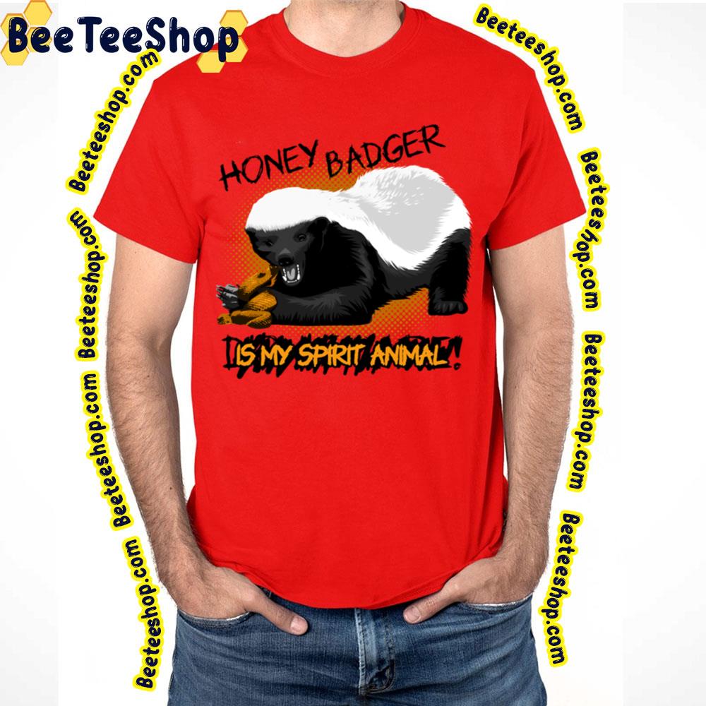 Orange Meme Honey Badger Trending Unisex T-Shirt Orange Meme Honey Badger Trending Unisex T-Shirt