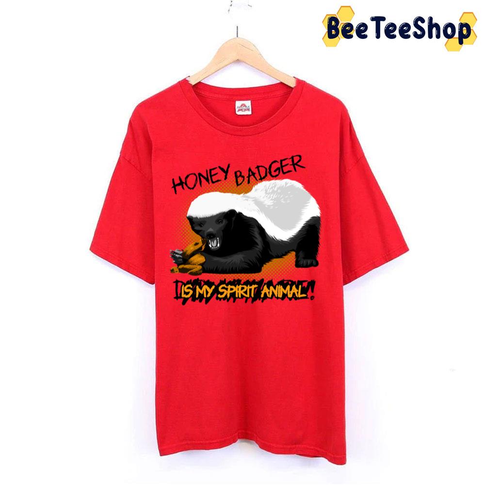 Orange Meme Honey Badger Trending Unisex T-Shirt Orange Meme Honey Badger Trending Unisex T-Shirt