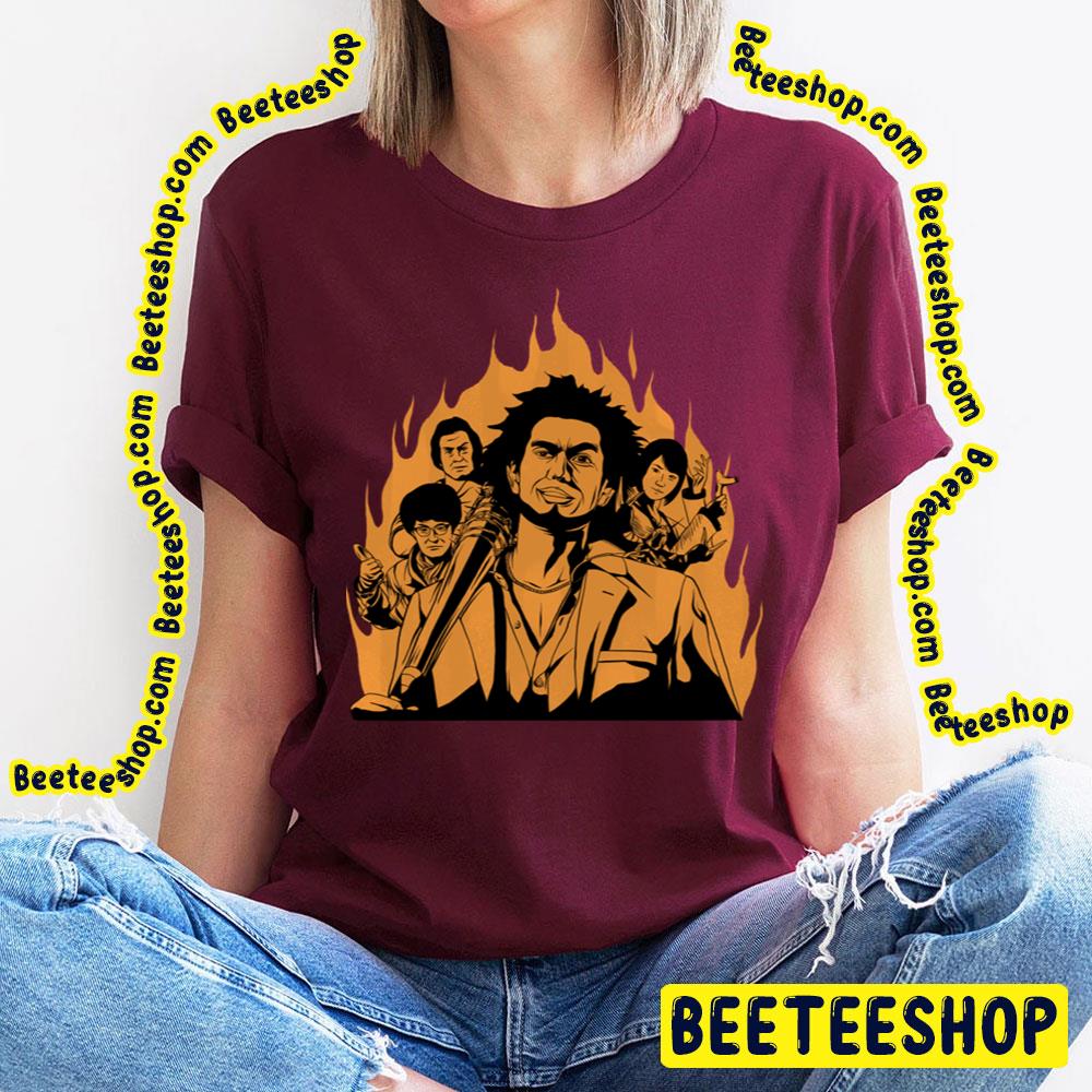 Orange Yakuza Like A Dragon Trending Unisex T-Shirt Orange Yakuza Like A Dragon Trending Unisex T-Shirt
