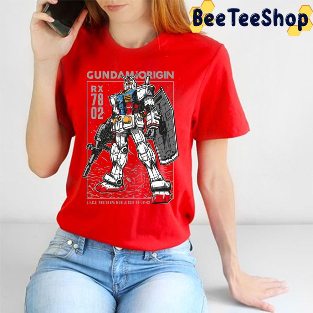 Origin Rx Gundam Trending Unisex T-Shirt Origin Rx Gundam Trending Unisex T-Shirt