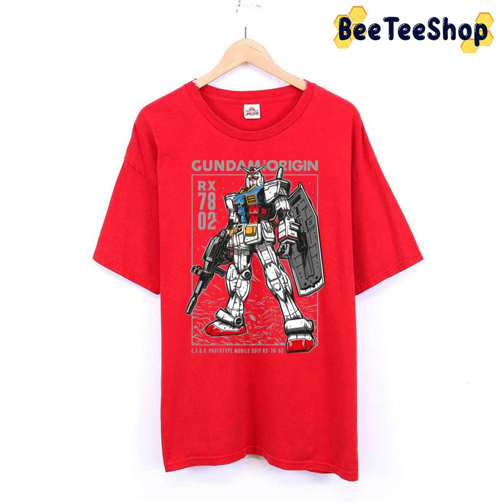Origin Rx Gundam Trending Unisex T-Shirt Origin Rx Gundam Trending Unisex T-Shirt