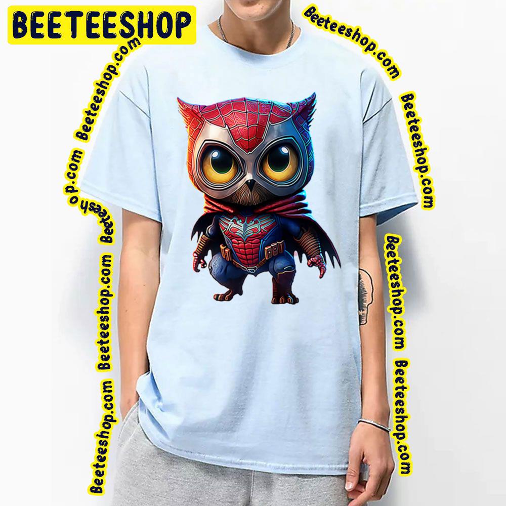 Owl Spiderverse Movie Trending Unisex T-Shirt Owl Spiderverse Movie Trending Unisex T-Shirt