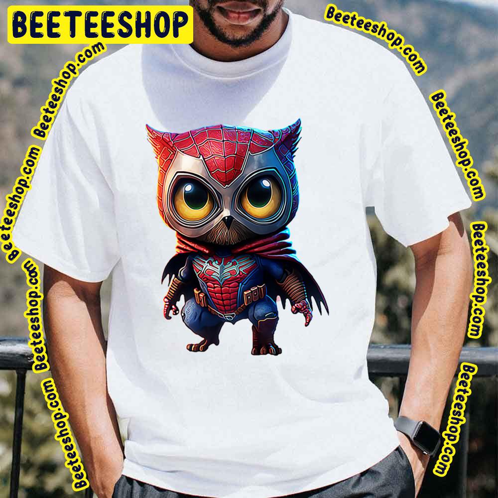 Owl Spiderverse Movie Trending Unisex T-Shirt Owl Spiderverse Movie Trending Unisex T-Shirt