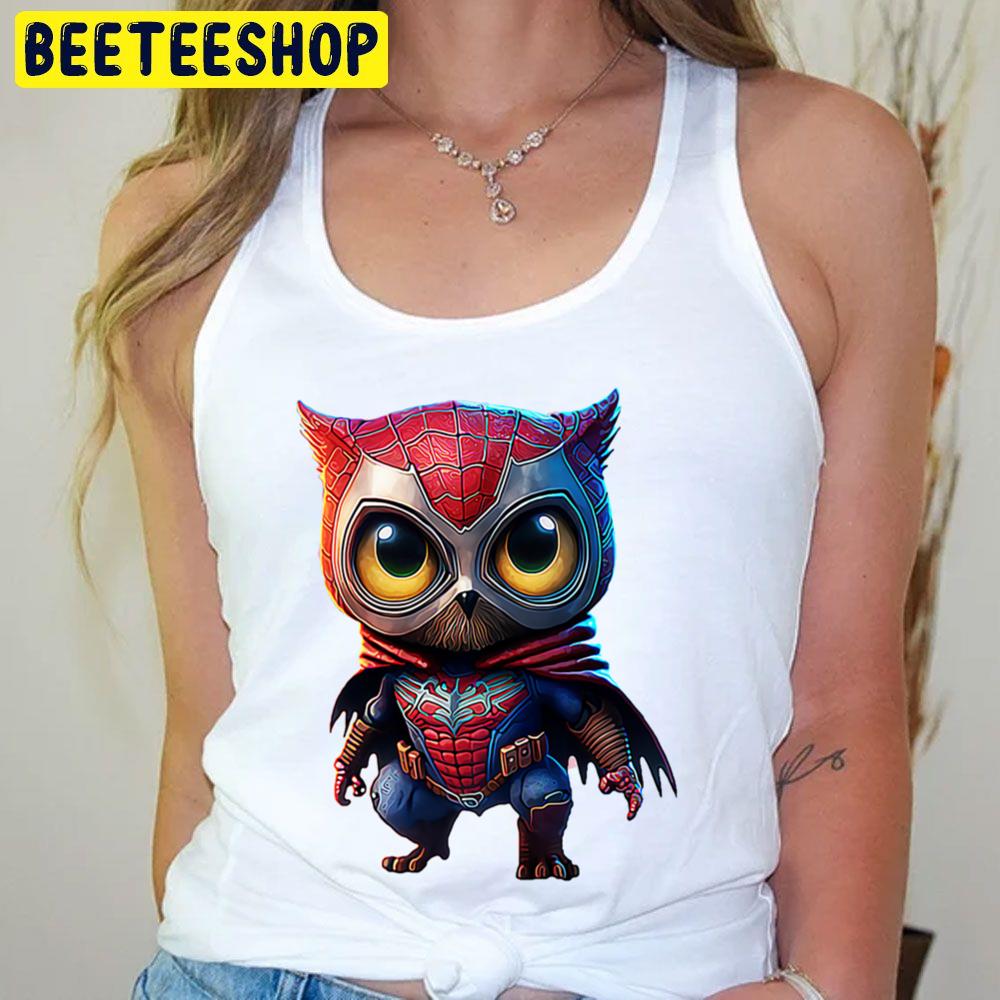 Owl Spiderverse Movie Trending Unisex T-Shirt Owl Spiderverse Movie Trending Unisex T-Shirt