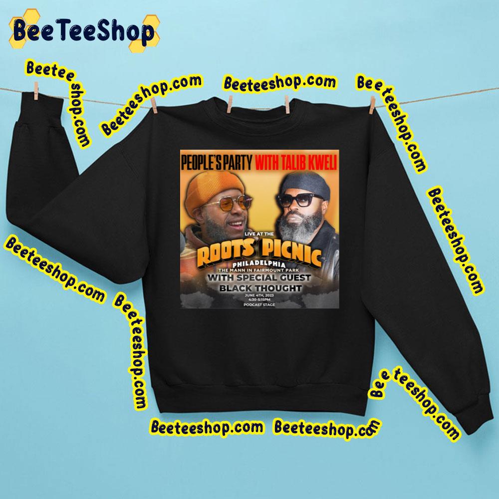 People's Party With Talib Kweli 2023 Trending Unisex Sweatshirt People's Party With Talib Kweli 2023 Trending Unisex Sweatshirt