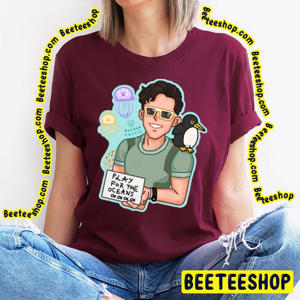 Play For The Oceans Dominic Thiem Trending Unisex T-Shirt Play For The Oceans Dominic Thiem Trending Unisex T-Shirt