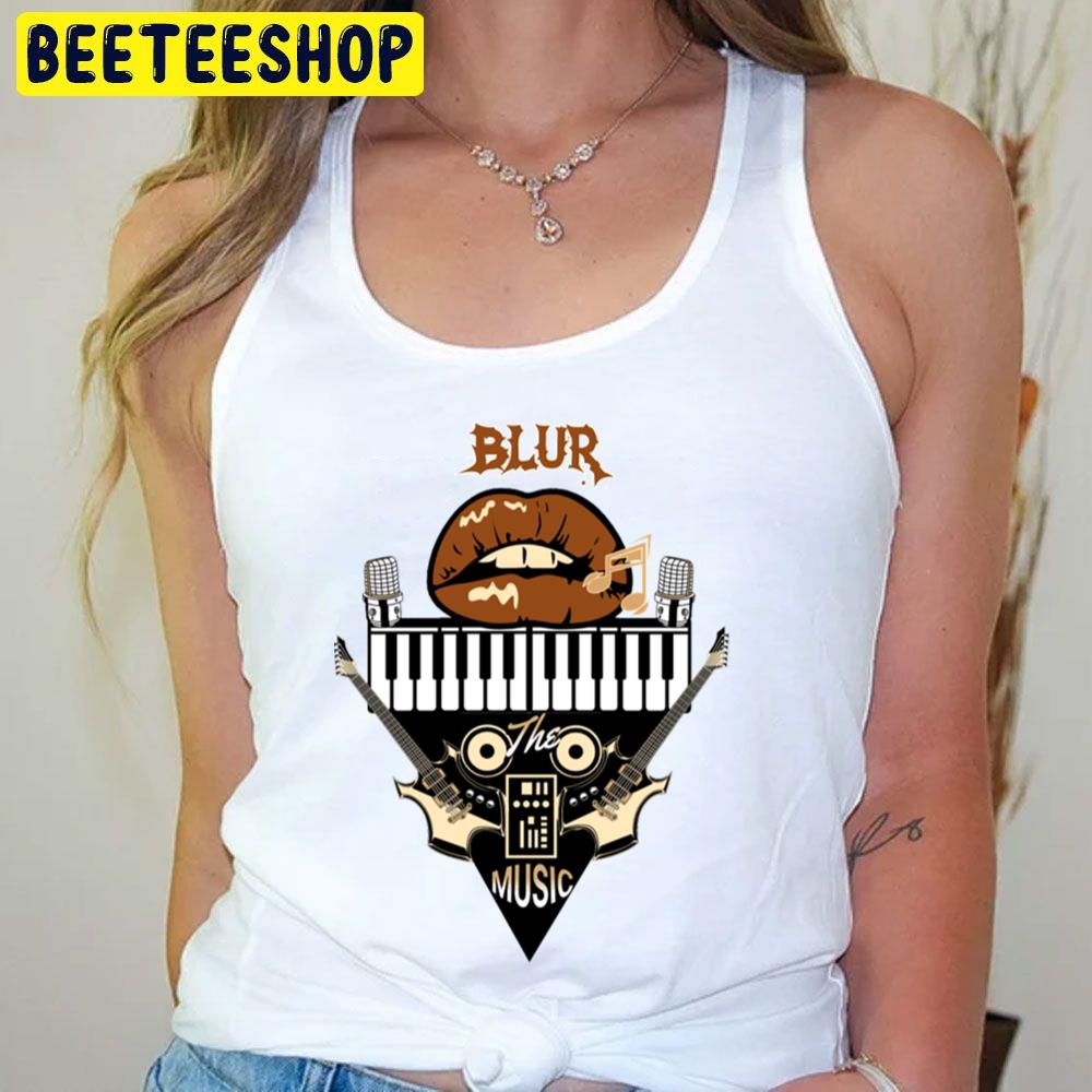 Play The Music With Blur Trending Unisex T-Shirt Play The Music With Blur Trending Unisex T-Shirt