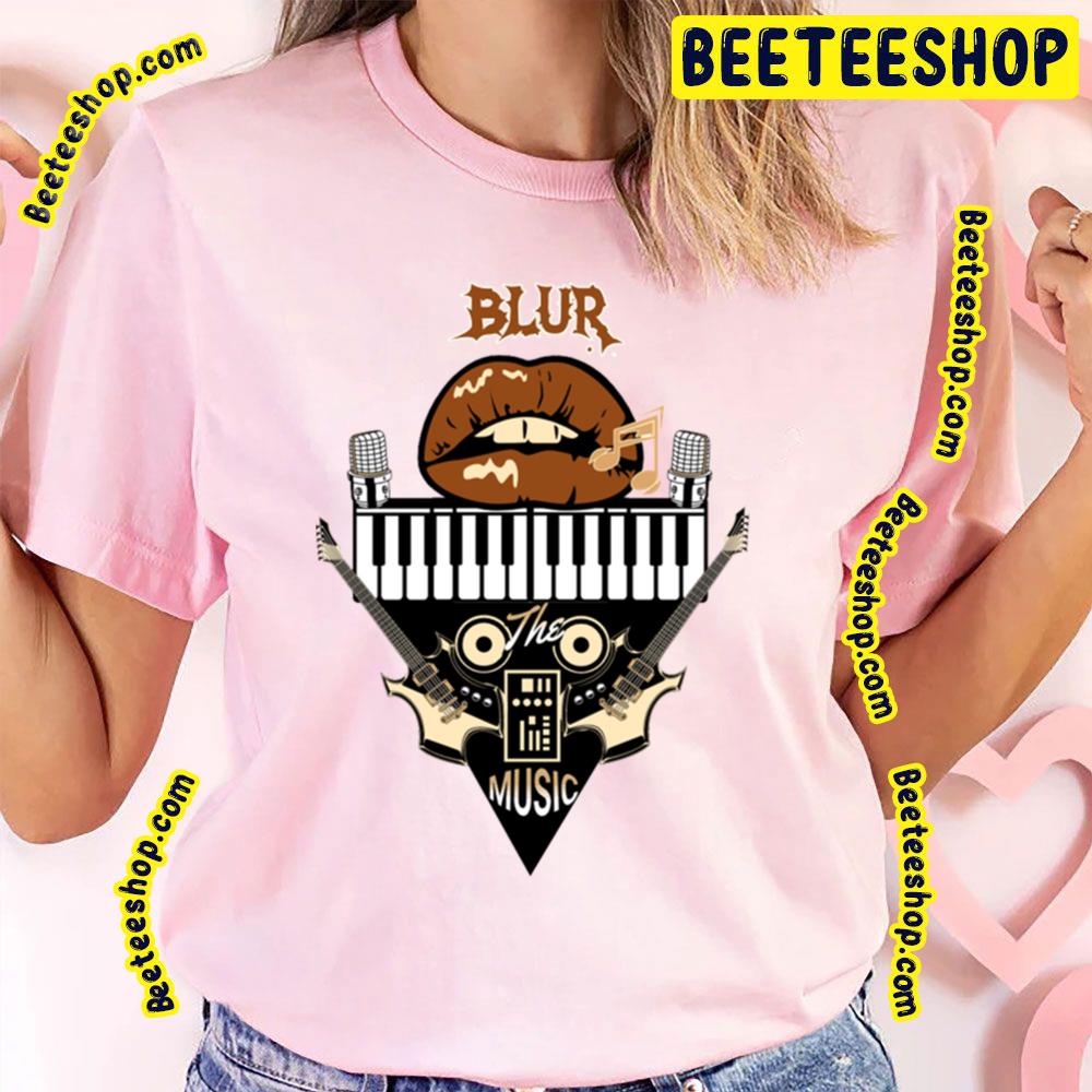 Play The Music With Blur Trending Unisex T-Shirt Play The Music With Blur Trending Unisex T-Shirt
