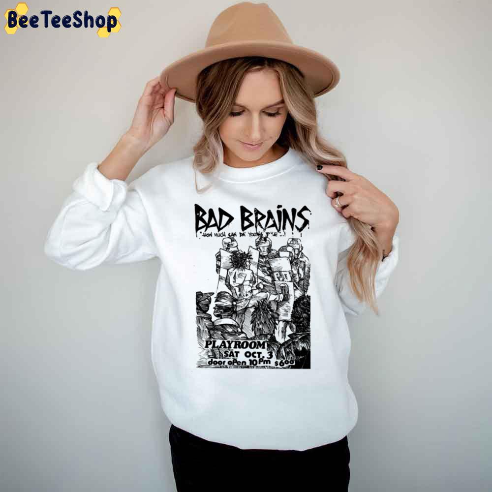 Punk Flyer Bad Brains Trending Unisex T-Shirt Punk Flyer Bad Brains Trending Unisex T-Shirt