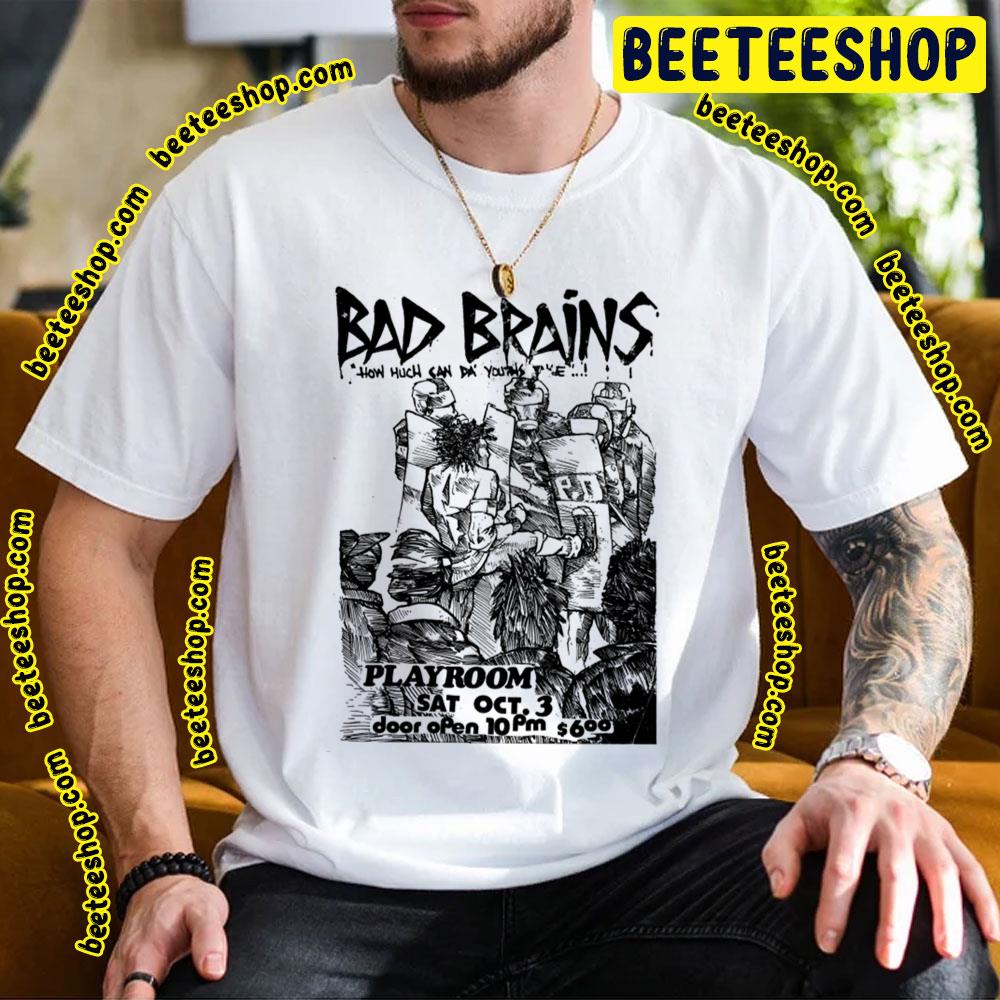 Punk Flyer Bad Brains Trending Unisex T-Shirt Punk Flyer Bad Brains Trending Unisex T-Shirt