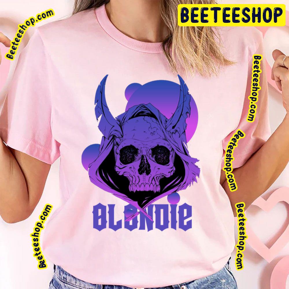 Purple Skull Blondie Trending Unisex T-Shirt Purple Skull Blondie Trending Unisex T-Shirt