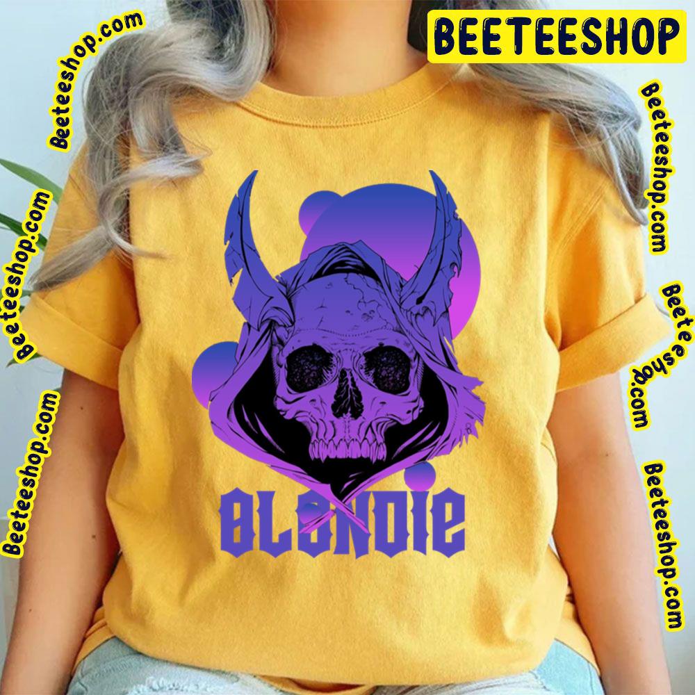Purple Skull Blondie Trending Unisex T-Shirt Purple Skull Blondie Trending Unisex T-Shirt