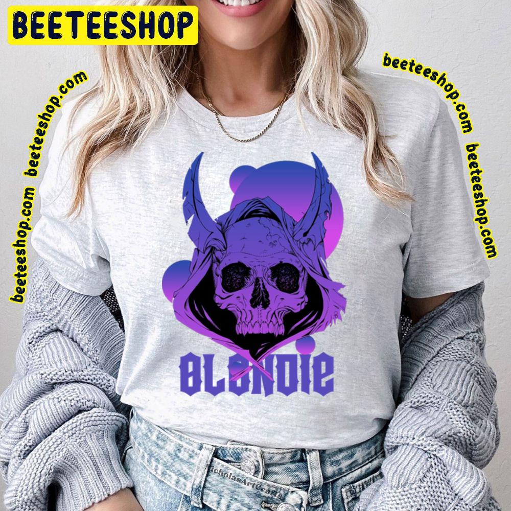 Purple Skull Blondie Trending Unisex T-Shirt Purple Skull Blondie Trending Unisex T-Shirt