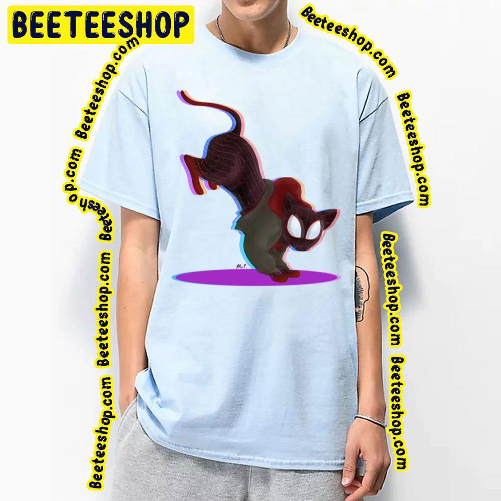 Purrales Miles Spiderverse Movie Trending Unisex T-Shirt Purrales Miles Spiderverse Movie Trending Unisex T-Shirt