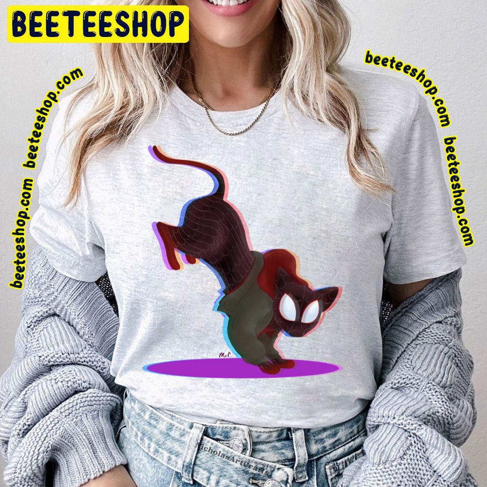Purrales Miles Spiderverse Movie Trending Unisex T-Shirt Purrales Miles Spiderverse Movie Trending Unisex T-Shirt