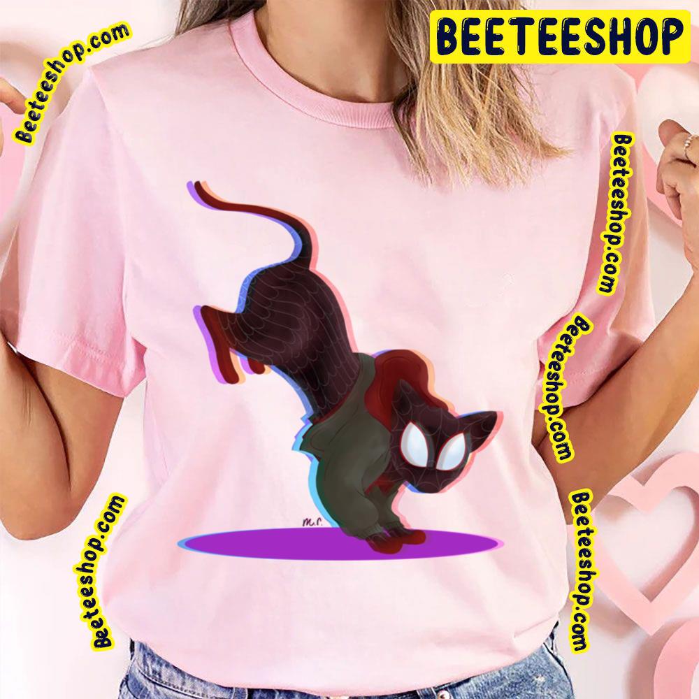 Purrales Miles Spiderverse Movie Trending Unisex T-Shirt Purrales Miles Spiderverse Movie Trending Unisex T-Shirt