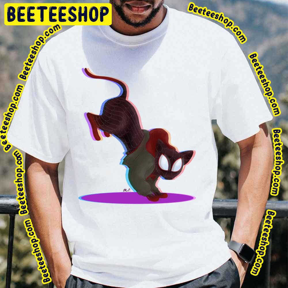 Purrales Miles Spiderverse Movie Trending Unisex T-Shirt Purrales Miles Spiderverse Movie Trending Unisex T-Shirt