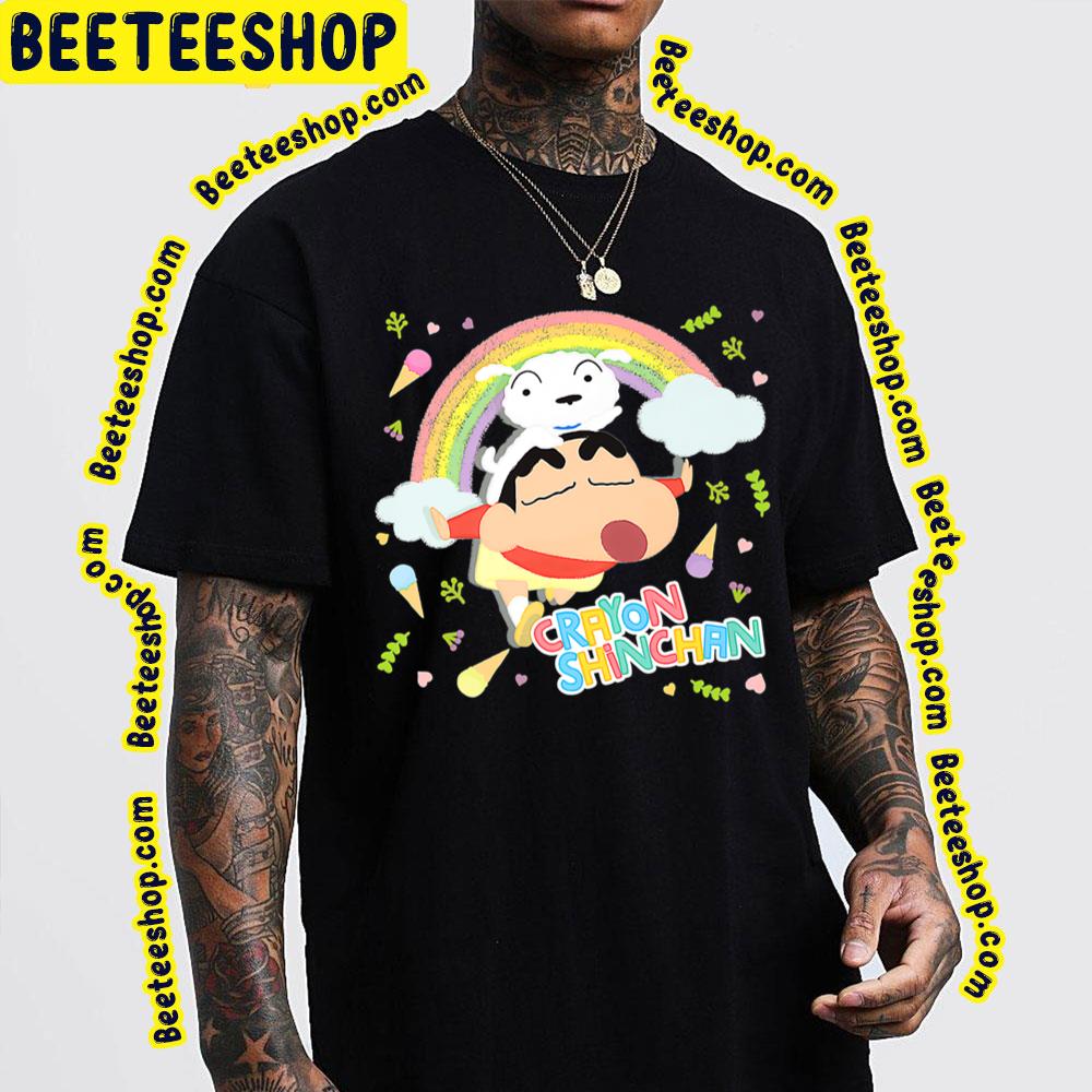 Rainbow Crayon Shin Chan Trending Unisex T-Shirt Rainbow Crayon Shin Chan Trending Unisex T-Shirt