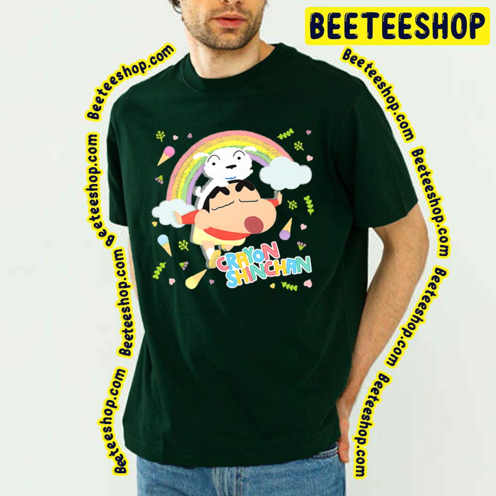 Rainbow Crayon Shin Chan Trending Unisex T-Shirt Rainbow Crayon Shin Chan Trending Unisex T-Shirt