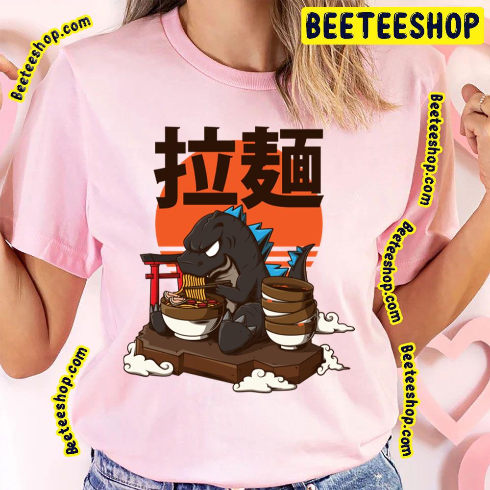 Ramen Godzilla Trending Unisex T-Shirt Ramen Godzilla Trending Unisex T-Shirt