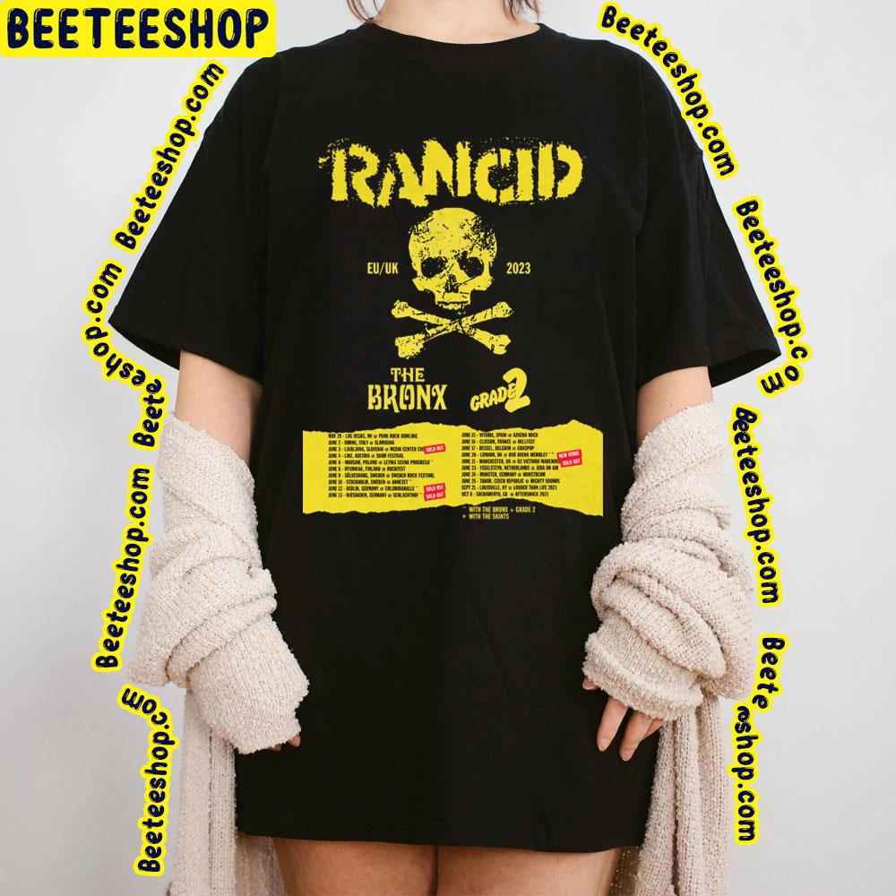 Rancid Eu Uk 2023 The Bronx Grade 2 Trending Unisex T-Shirt Rancid Eu Uk 2023 The Bronx Grade 2 Trending Unisex T-Shirt