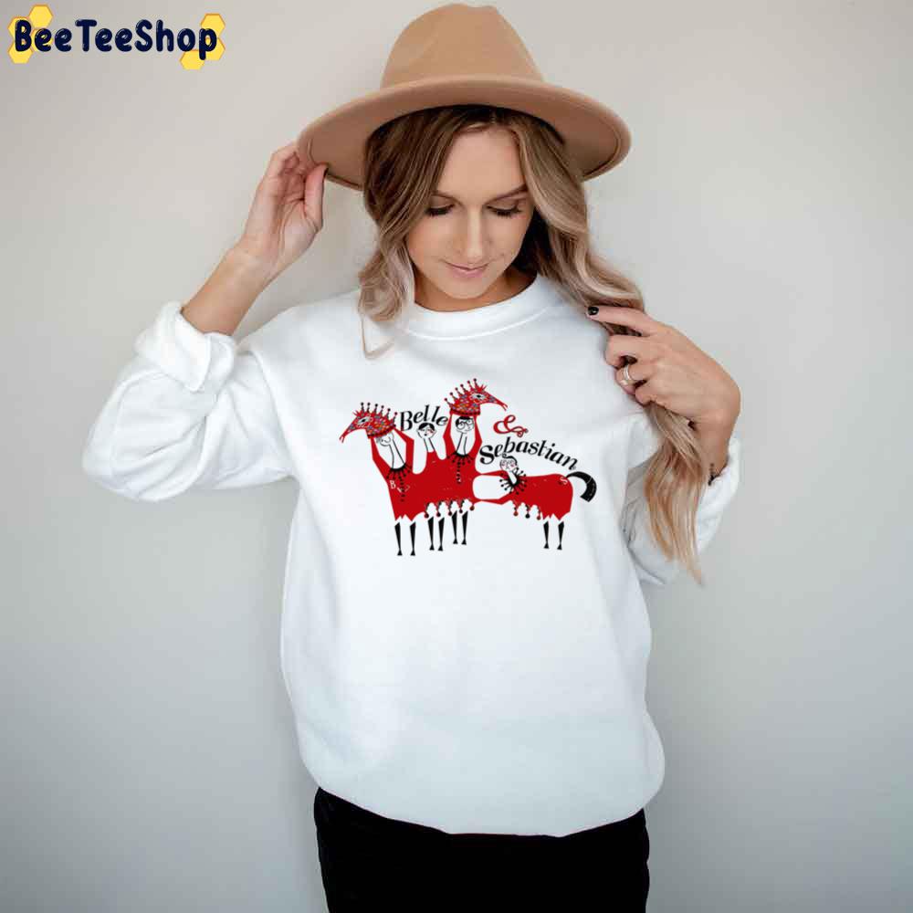 Red Art Belle And Sebastian Trending Unisex T-Shirt Red Art Belle And Sebastian Trending Unisex T-Shirt