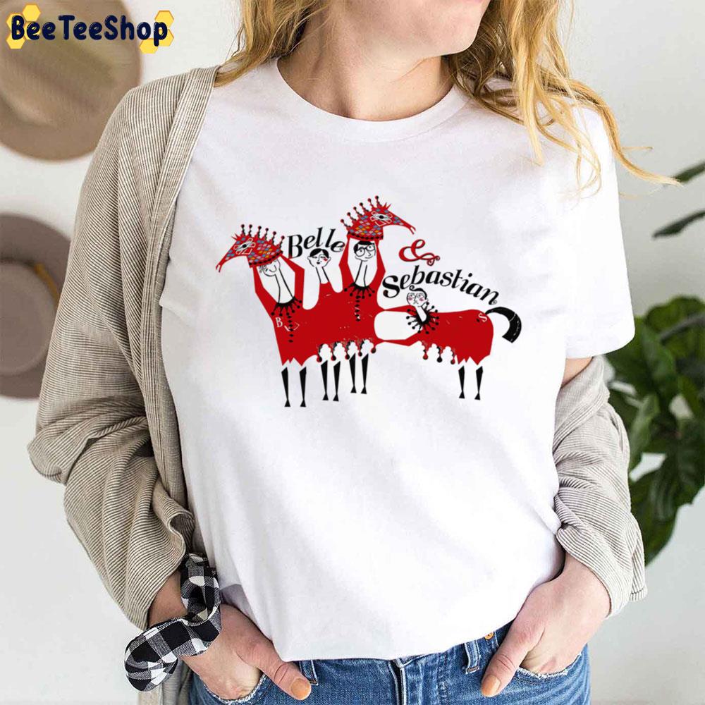 Red Art Belle And Sebastian Trending Unisex T-Shirt Red Art Belle And Sebastian Trending Unisex T-Shirt