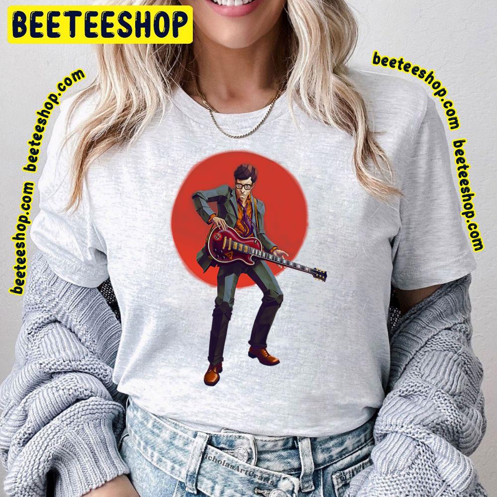 Red Art Collection Buddy Holly Trending Unisex T-Shirt Red Art Collection Buddy Holly Trending Unisex T-Shirt