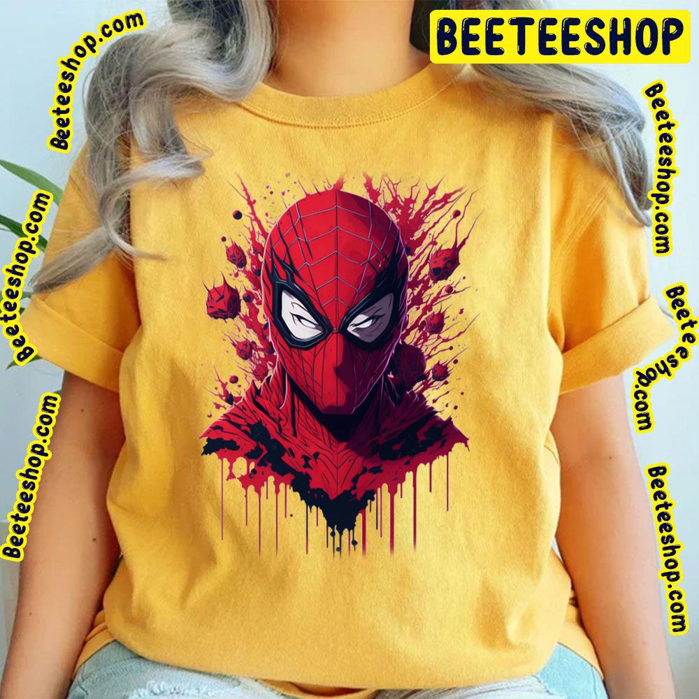 Red Art Spider Verse Spiderverse Movie Trending Unisex T-Shirt Red Art Spider Verse Spiderverse Movie Trending Unisex T-Shirt