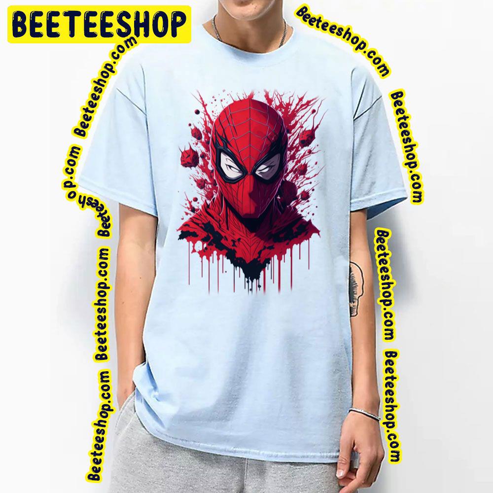 Red Art Spider Verse Spiderverse Movie Trending Unisex T-Shirt Red Art Spider Verse Spiderverse Movie Trending Unisex T-Shirt
