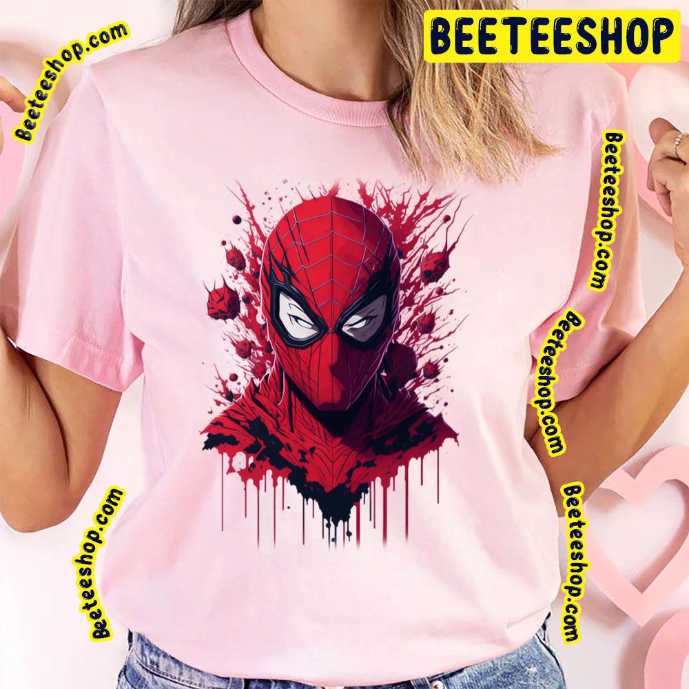 Red Art Spider Verse Spiderverse Movie Trending Unisex T-Shirt Red Art Spider Verse Spiderverse Movie Trending Unisex T-Shirt