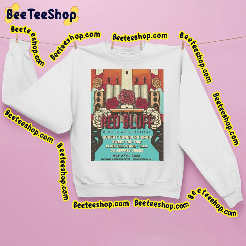 Red Bluff Music Arts Fest Robert Randolph 2023 Trending Unisex Sweatshirt Red Bluff Music Arts Fest Robert Randolph 2023 Trending Unisex Sweatshirt