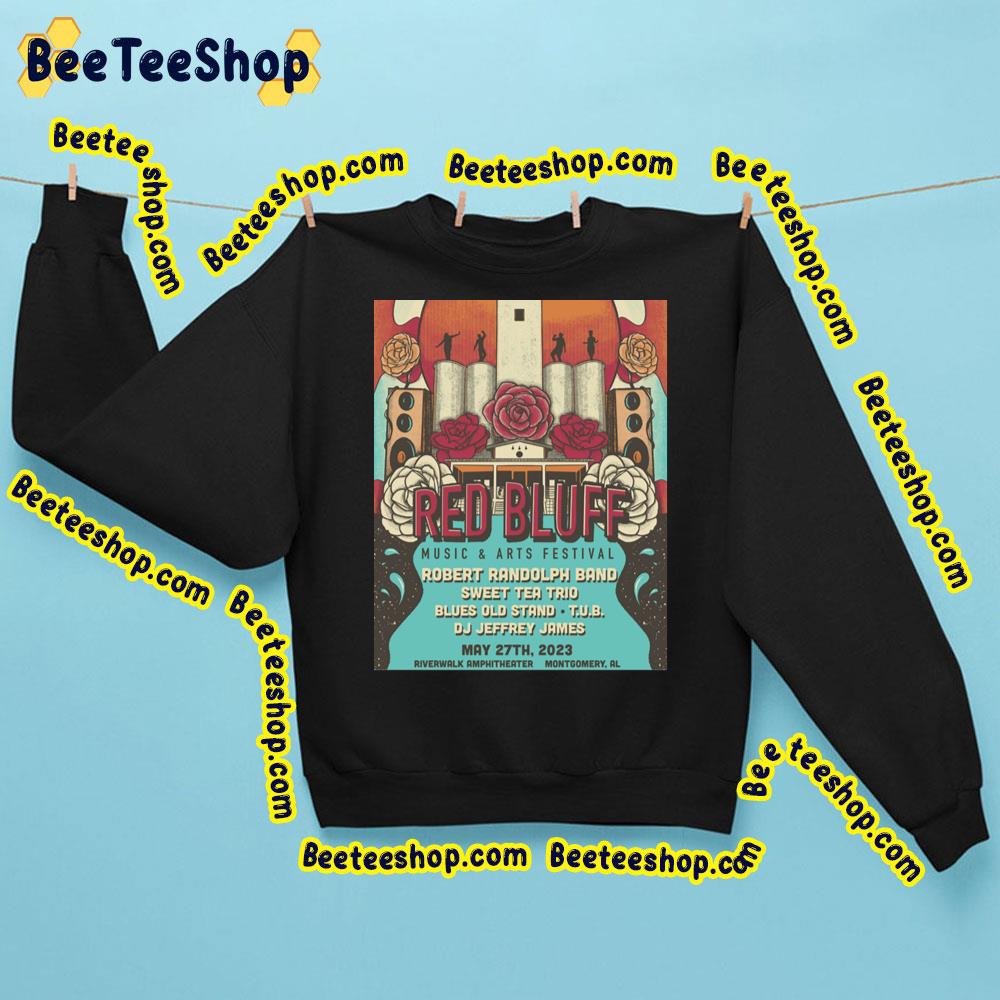 Red Bluff Music Arts Fest Robert Randolph 2023 Trending Unisex Sweatshirt Red Bluff Music Arts Fest Robert Randolph 2023 Trending Unisex Sweatshirt