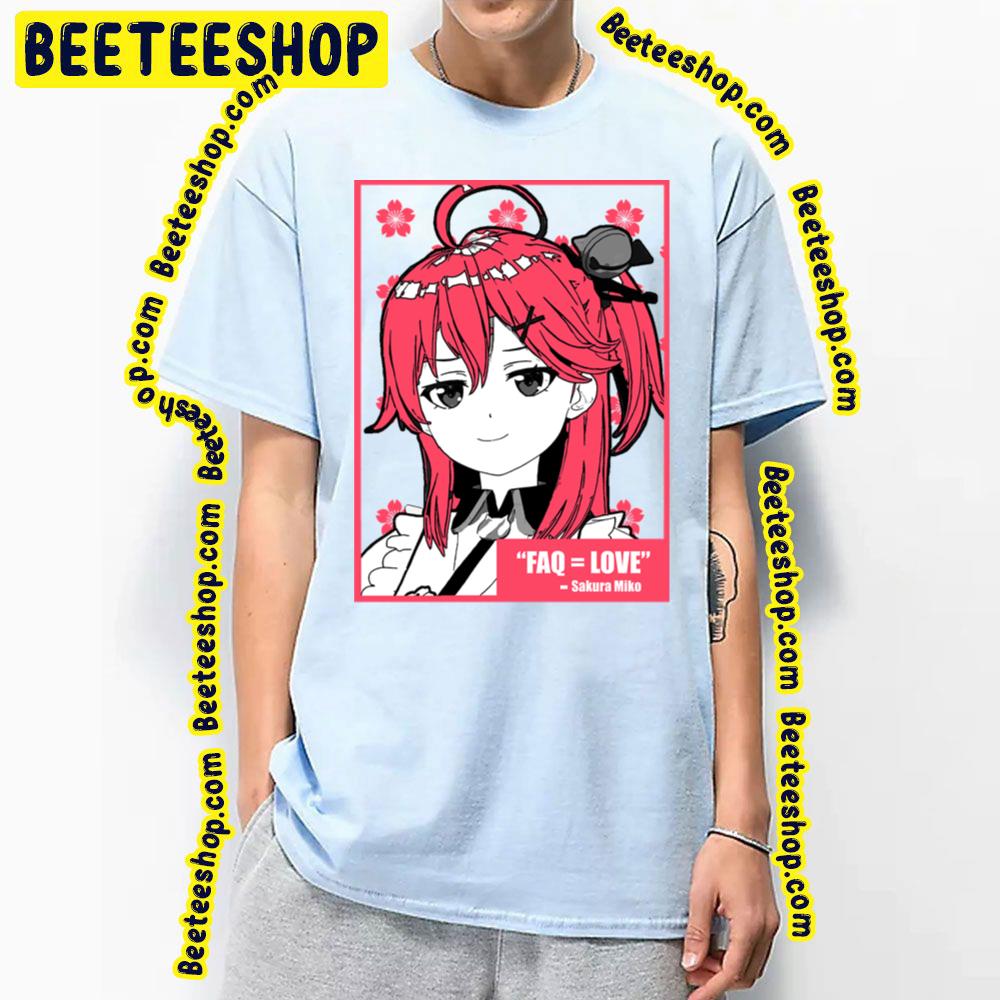 Red Hair Hololive Sakura Miko Trending Unisex T-Shirt Red Hair Hololive Sakura Miko Trending Unisex T-Shirt