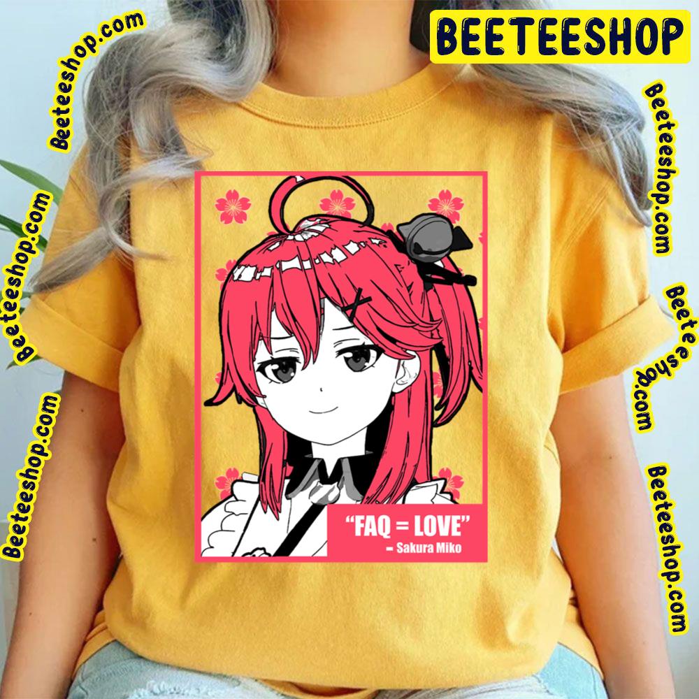 Red Hair Hololive Sakura Miko Trending Unisex T-Shirt Red Hair Hololive Sakura Miko Trending Unisex T-Shirt