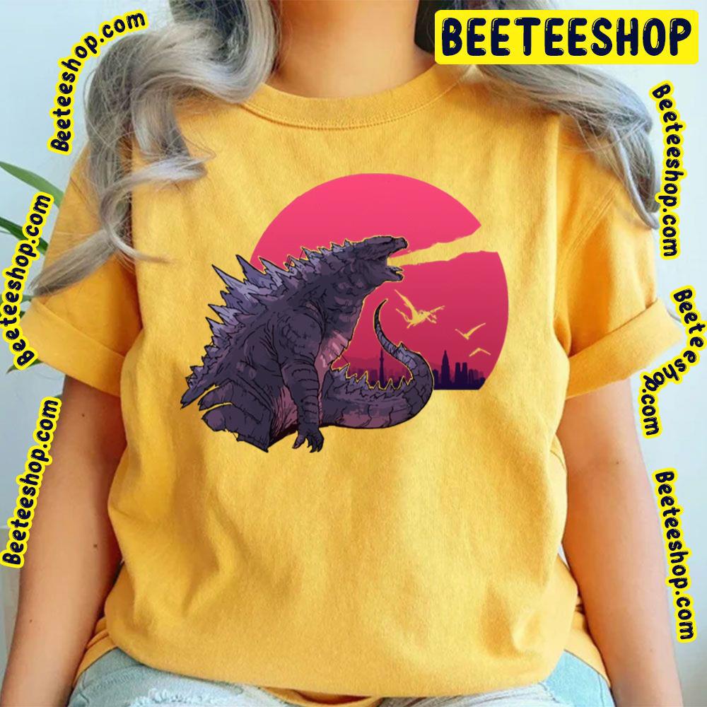 Red Moon Godzilla Trending Unisex T-Shirt Red Moon Godzilla Trending Unisex T-Shirt