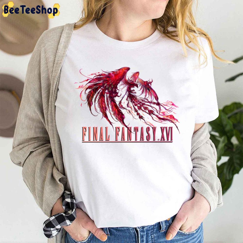 Red Phoenix Final Fantasy Xvi Trending Unisex T-Shirt Red Phoenix Final Fantasy Xvi Trending Unisex T-Shirt