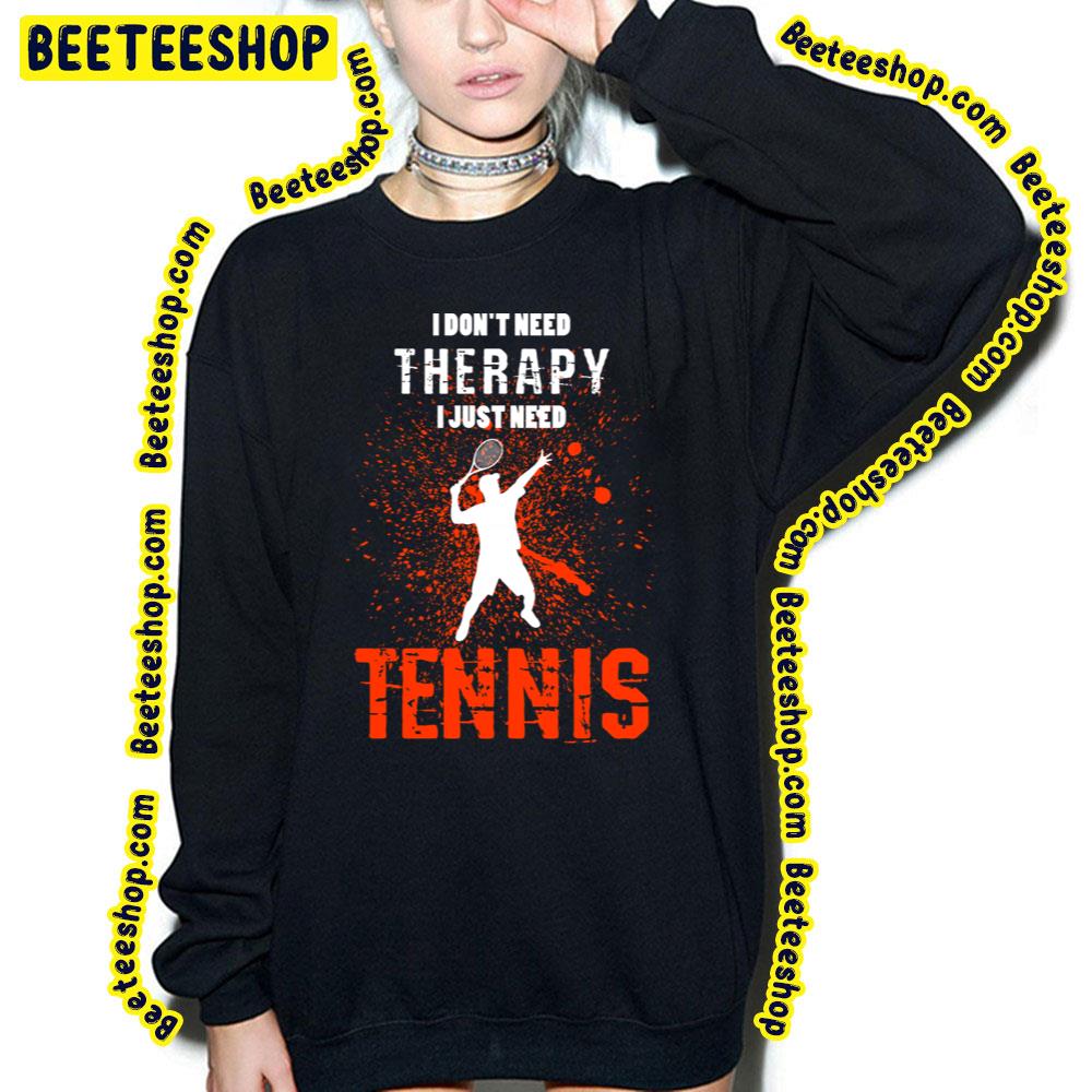 Red Tennis Therapy Game Trending Unisex T-Shirt Red Tennis Therapy Game Trending Unisex T-Shirt