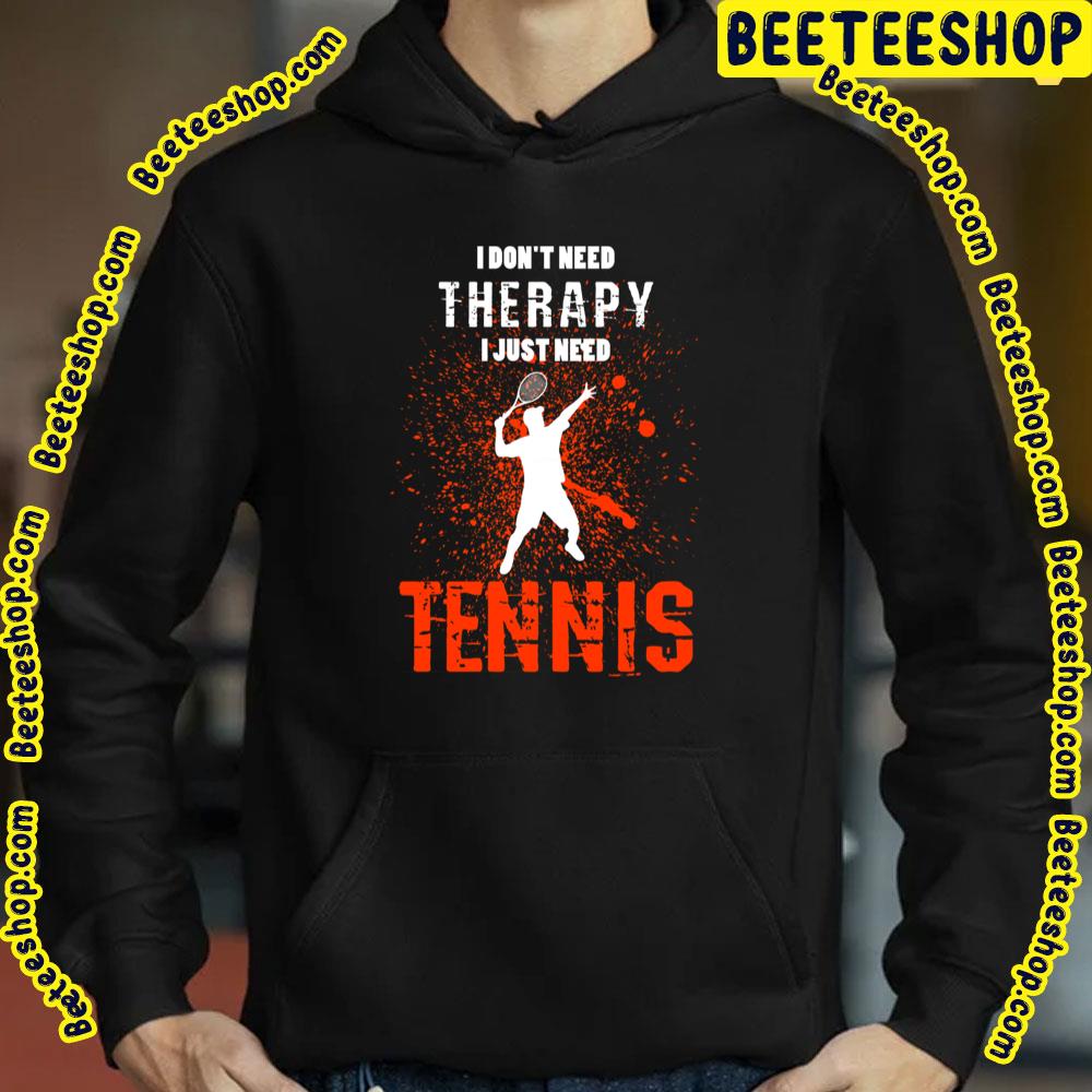 Red Tennis Therapy Game Trending Unisex T-Shirt Red Tennis Therapy Game Trending Unisex T-Shirt