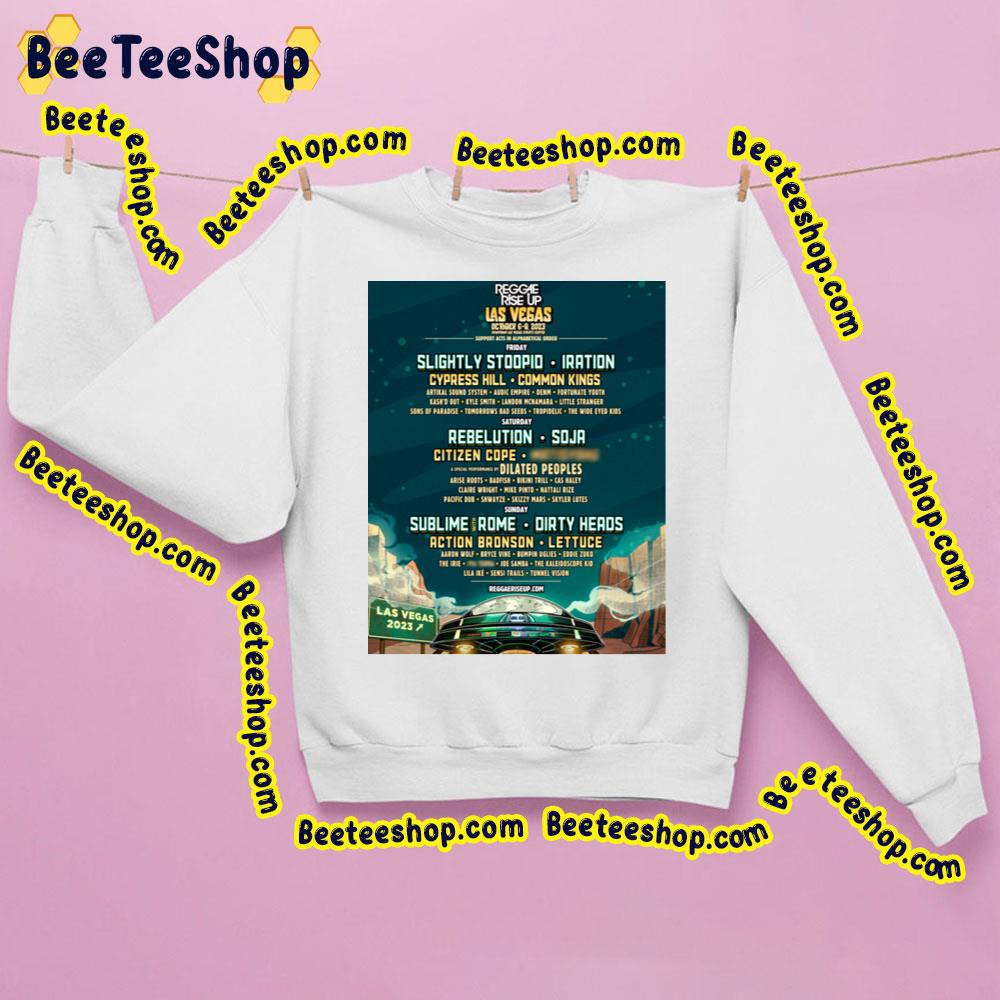 Reggae Rise Up Vegas 2023 Trending Unisex Sweatshirt Reggae Rise Up Vegas 2023 Trending Unisex Sweatshirt