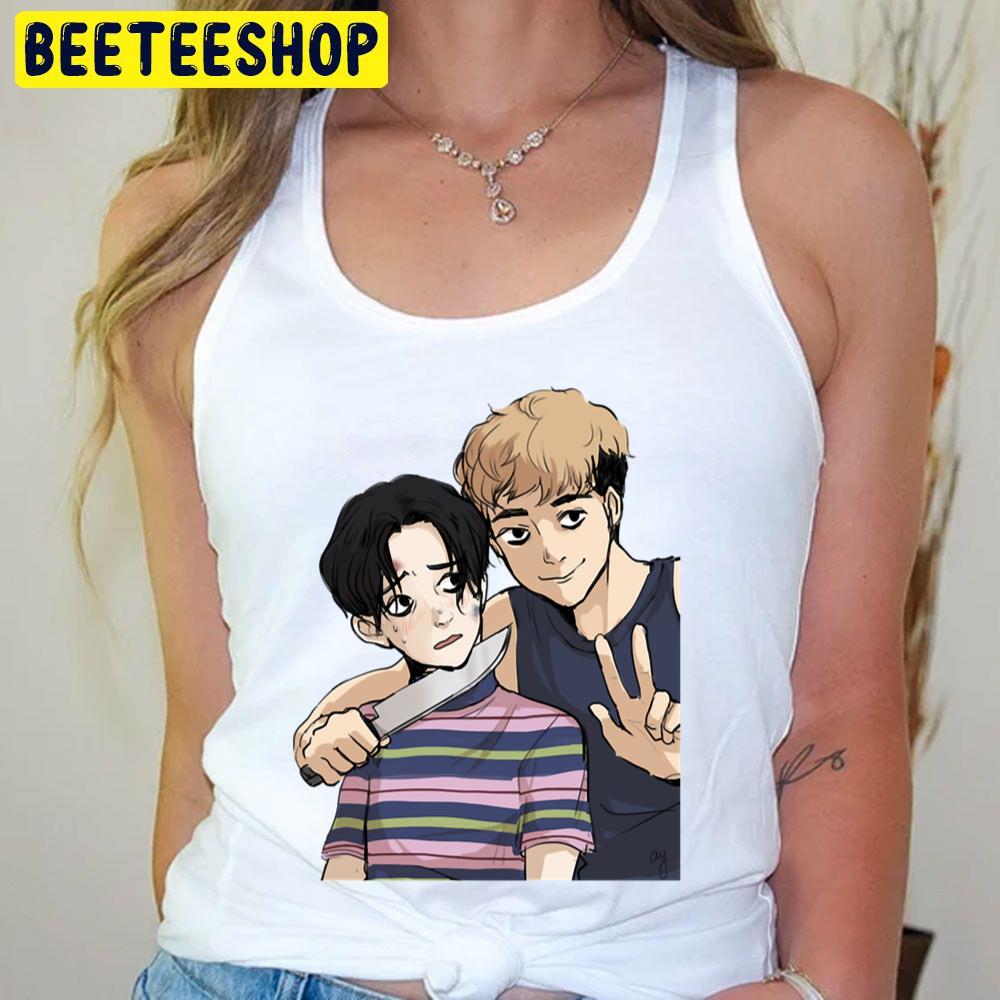 Retro Art Funny Killing Stalking Trending Unisex T-Shirt Retro Art Funny Killing Stalking Trending Unisex T-Shirt